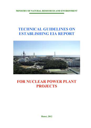 MONRE EIA Guideline